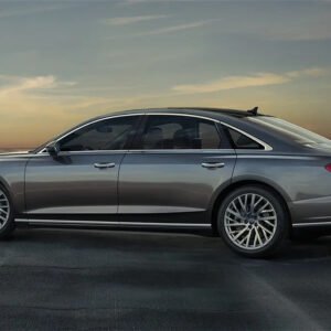 Audi A8 L side view
