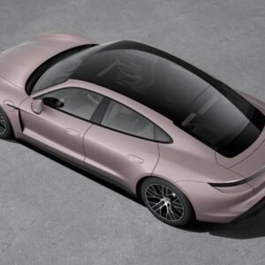 Porsche Taycan Top view