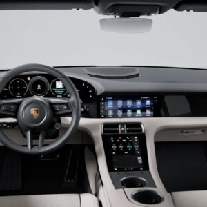 Porsche Taycan dual tonr interrior