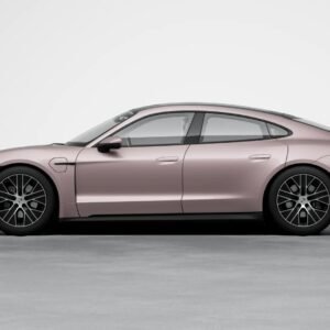 Porsche Taycan side view