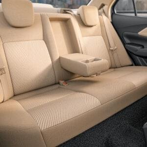 Maruti Dzire 2nd row seats