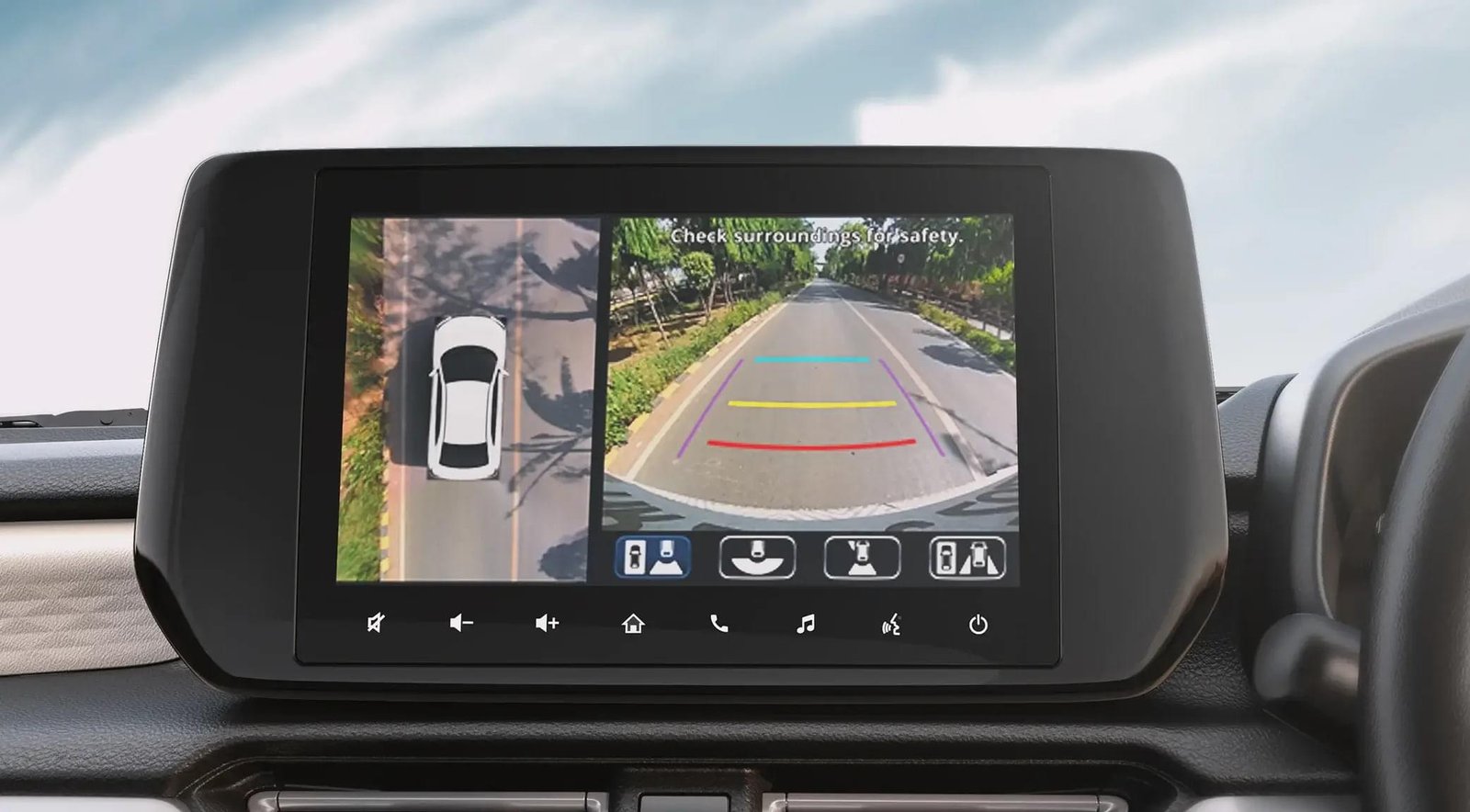 Maruti Dzire 360 degree camera