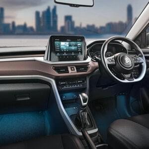 Maruti Brezza dashboard