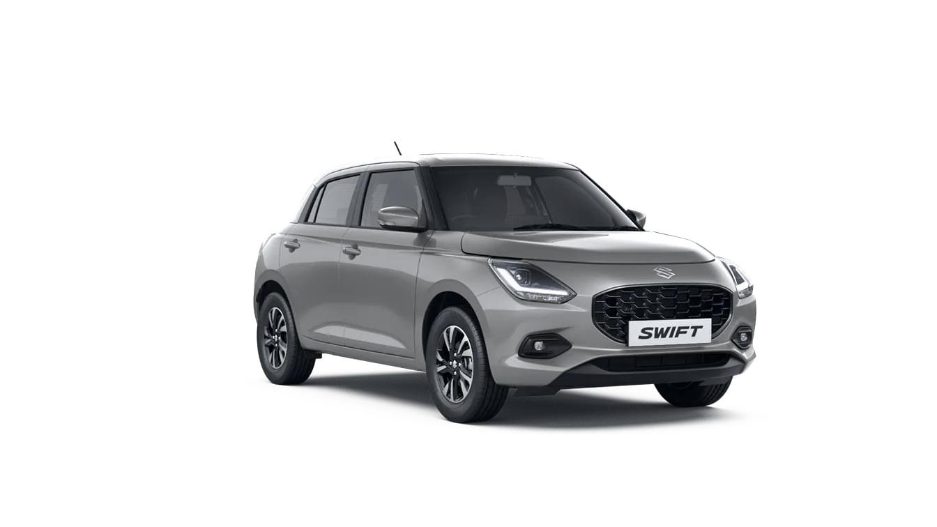 Maruti Swift blue and black