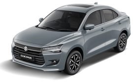 Maruti Dzire splendidsilver color