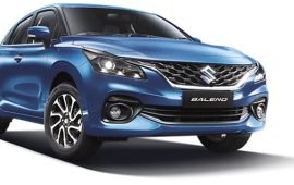 Maruti Baleno Nexa blue